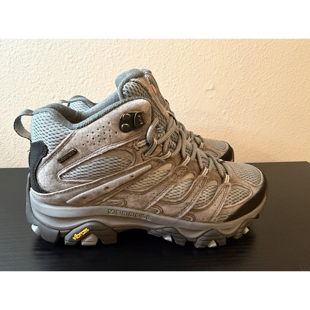 Size 8 Wide Merrell Moab 3 Mid Altitude Waterproof Hiking Boots Womens J036328W